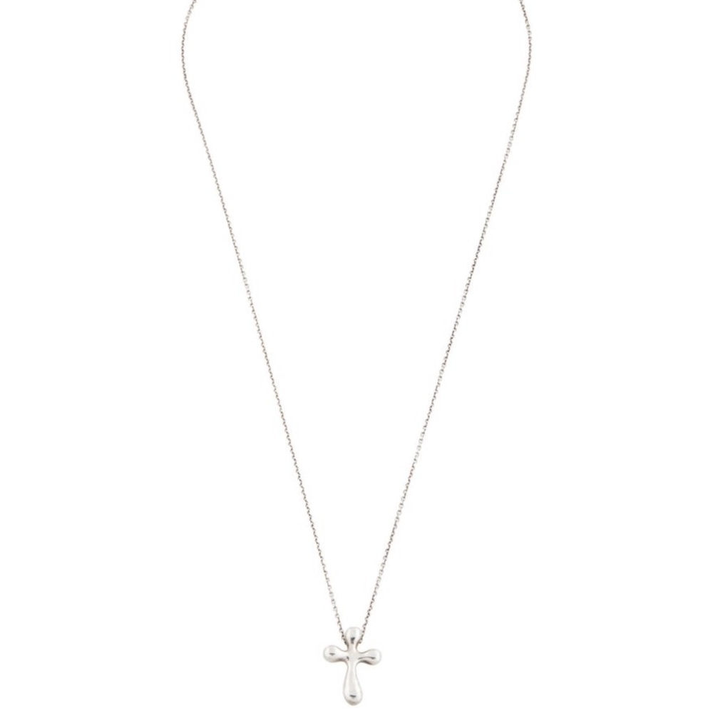 Tiffany & Co. Silver Cross Necklace
